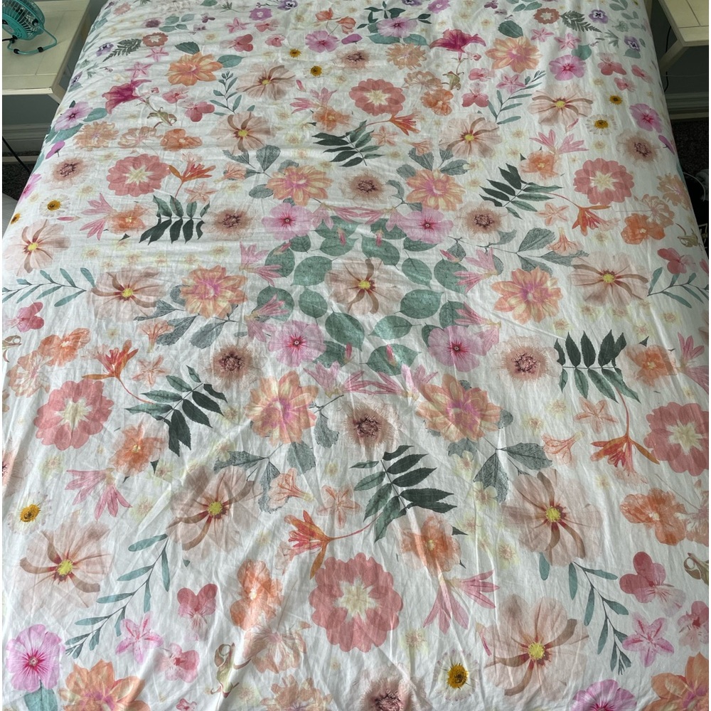 Urban Outfitters duvet cover and pillow shams